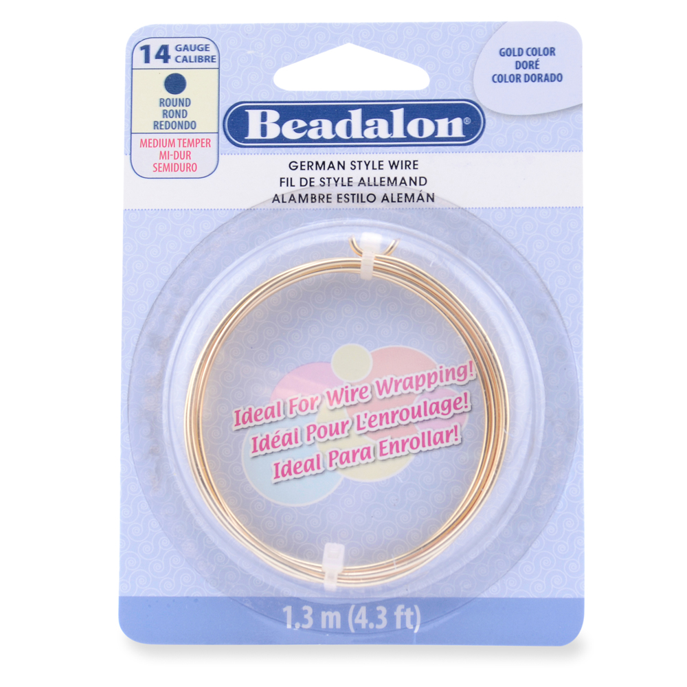 Beadalon® German Style Copper & Brass Wire Tarnish Resistant * Different Shapes - Picture 5 of 8