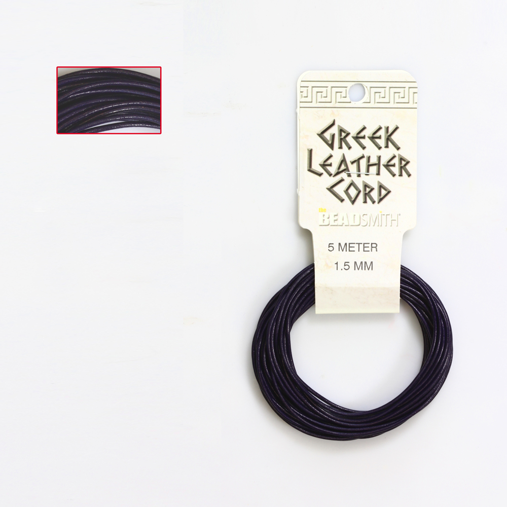 BeadSmith® Greek European Leather Strap Thread Covering * All Colors - Picture 14 of 43