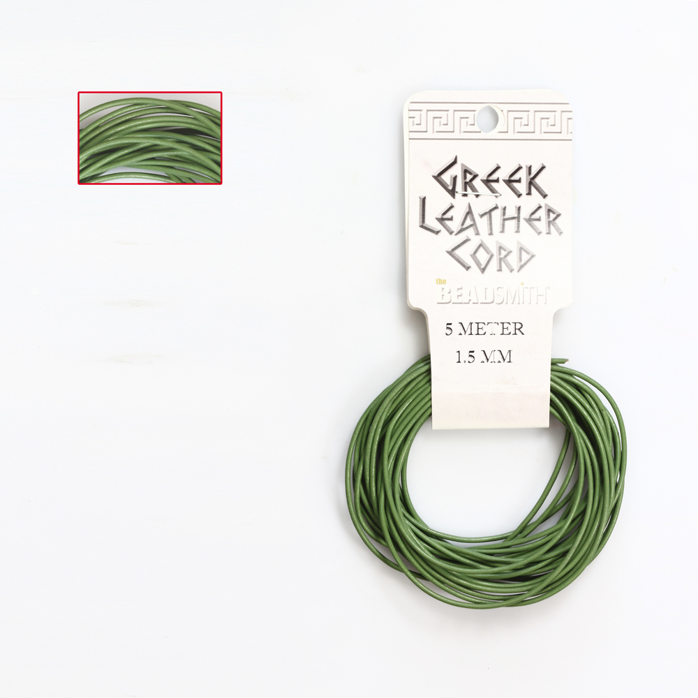 BeadSmith® Greek European Leather Strap Thread Covering * All Colors - Picture 21 of 43