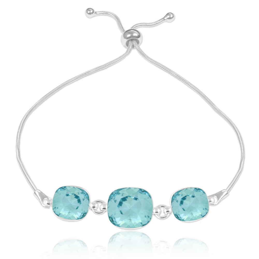 Sterling Silber Armband gemacht mit 4470 Platz Primero® Kristallen viel Größen - Bild 32 von 40