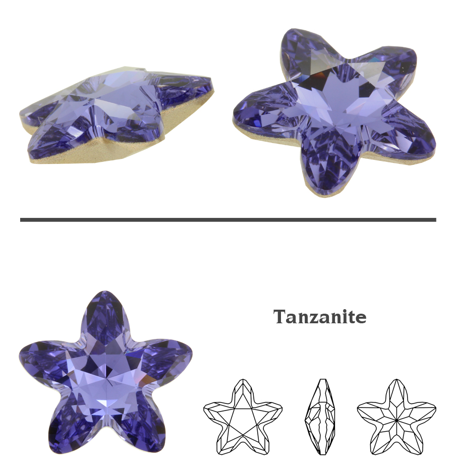 ORIGINALE Swarovski 4754 Mystic STAR STRASS CRISTALLI MOLTO COLORI 